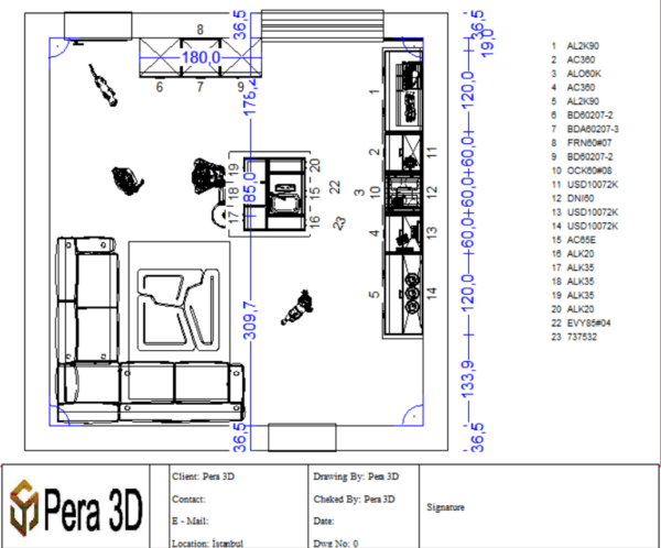 Kitchen Design Software | Pera3D.com